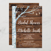 Invitation à la douche nuptiale russe, bois de Bir (Devant / Derrière)