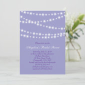 Invitation à la douche nuptiale scintillante Twink (Debout devant)