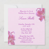 Invitation à la douche nuptiale - Stargazers-2 Tra (Dos)