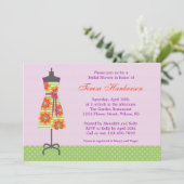 Invitation à la douche nuptiale Sun Dress (Debout devant)