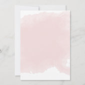 Invitation à la douche nuptiale, thème de la crème (Dos)