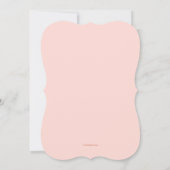 Invitation à la douche nuptiale virtuelle (Dos)