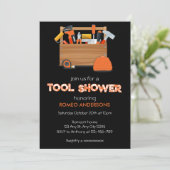 Invitation à la Douche Outils du Marié (Debout devant)