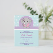 Invitation à la douche pour bébé (Debout devant)