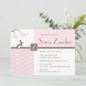 Invitation à la douche pour bébé (Debout devant)