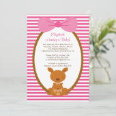 Invitation à la douche pour bébé kangourou de l'ex (Debout devant)