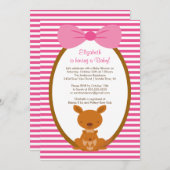 Invitation à la douche pour bébé kangourou de l'ex (Devant / Derrière)