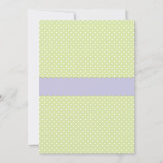 Invitation à la douche pour bébé papillon rose (Dos)