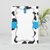 Invitation à la douche pour bébé poster de animal (Debout devant)