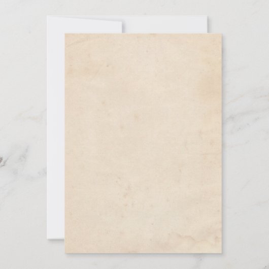 Invitation à la douche pour bébés (Dos)