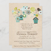 Invitation à la douche pour bébés (Devant / Derrière)