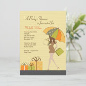 Invitation à la douche pour maman (Caucasien) (Debout devant)