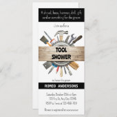 Invitation à la douche Tool (Devant / Derrière)