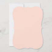 Invitation à la douche tropicale nuptiale (Dos)