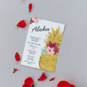 Invitation à la douche tropicale nuptiale