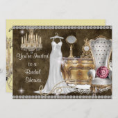 INVITATION À LA DOUCHE VICTORIENNE (Devant / Derrière)