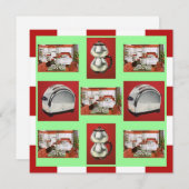 Invitation à la Faire-part de douche de cuisine Vi (Devant / Derrière)