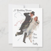 Invitation à la Faire-part de douche de mariage (Devant)