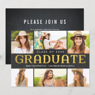 Invitation à la Faire-part de graduation future br
