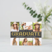 Invitation à la Faire-part de graduation future br (Debout devant)