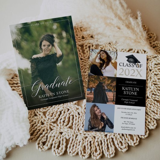 Invitation à la Faire-part d'études supérieures