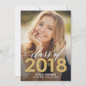 Invitation à la Faire-part d'inscription pour l'an (Devant)