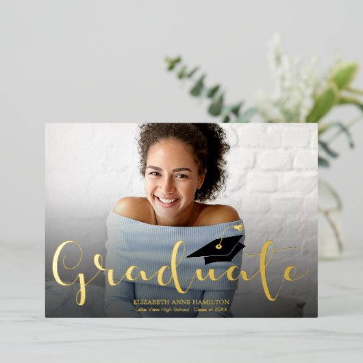 Invitation à la Faire-part secondaire (Debout devant)