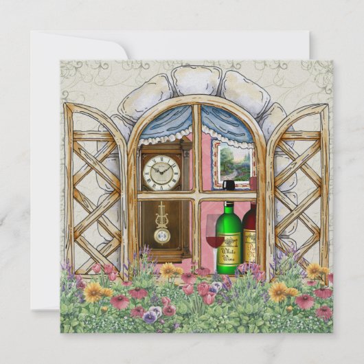 Invitation à la fenêtre du chalet révisée - SRF (Devant)