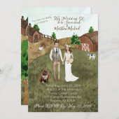 Invitation À La Ferme - Brunette-Bulldog (Devant / Derrière)