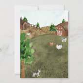 Invitation À La Ferme - Brunette- Chat pour animaux de compag (Dos)