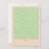 Invitation à la ferme de fraises (Dos)