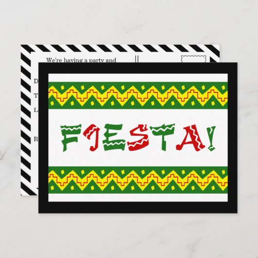 invitation à la fête (Devant / Derrière)