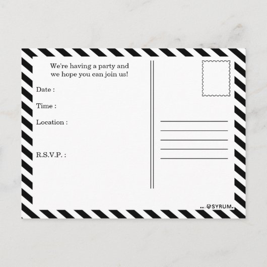 invitation à la fête (Dos)