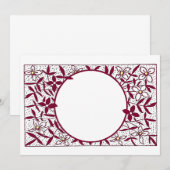 Invitation à la fête (Devant / Derrière)