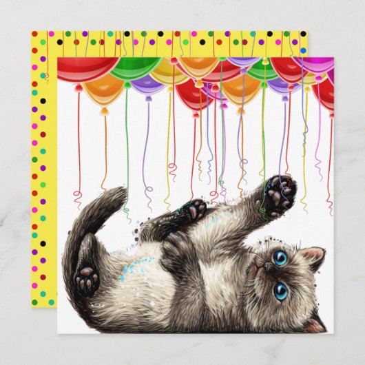 Invitation à la fête (Devant / Derrière)