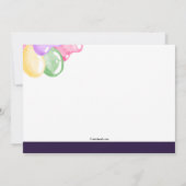 Invitation À La Fête (Dos)