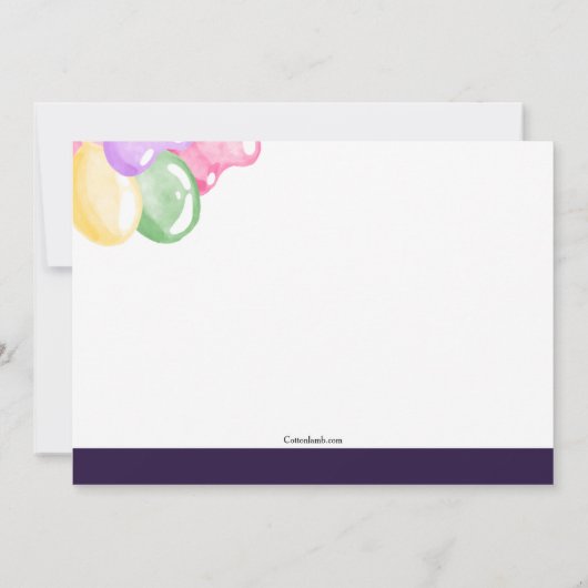 Invitation À La Fête (Dos)