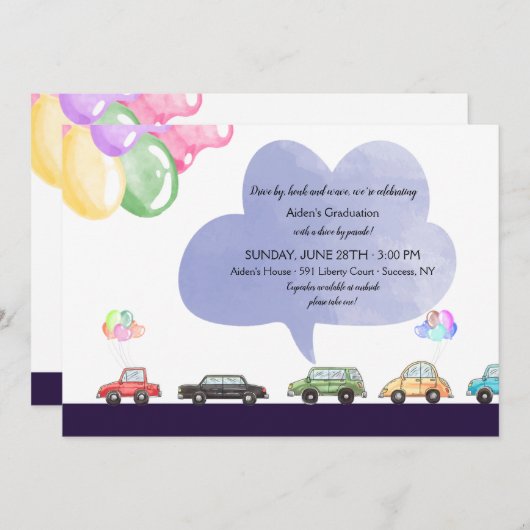 Invitation À La Fête (Devant / Derrière)