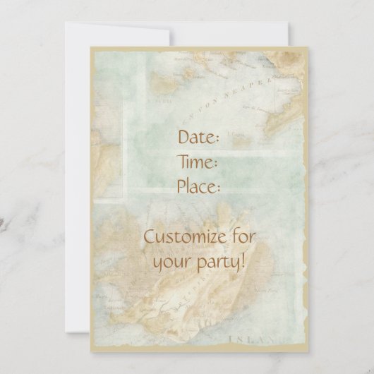 Invitation à la fête (Dos)