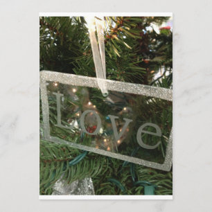 INVITATION À LA FÊTE "AMOUR" DE NOËL