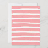 Invitation à la fête Anniversaire de enfant de l'A (Dos)