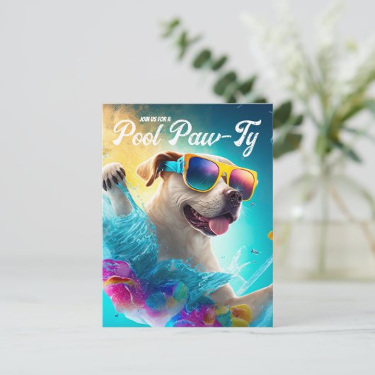 Invitation à la Fête au Bord de la Piscine, Fête d (Debout devant)