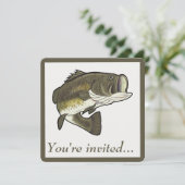 Invitation à la fête : Basse à grande bouche (Debout devant)