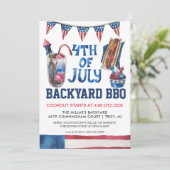 Invitation à la fête BBQ du 14 juillet (Debout devant)