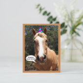 Invitation à la fête - "Bess the Party Horse" (Debout devant)