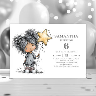 Invitation à la fête Black Gold pour les 5 ans de 