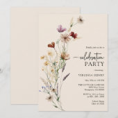Invitation à la fête bohème de célébration (Devant / Derrière)