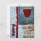 Invitation à la fête Cheers (Devant)