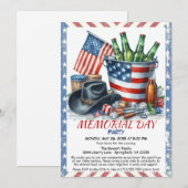 Invitation à la fête commémorative du jour - États (Devant / Derrière)