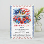 Invitation à la fête commémorative du jour - États (Debout devant)